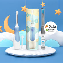 Charger l'image dans la galerie, Pack Brosse Sonique Bébé Bleu + 2 en 1 Adulte Néonov