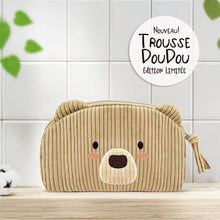 Charger l'image dans la galerie, Trousse Doudou en velours cotelé pour les essentiels de bébé!