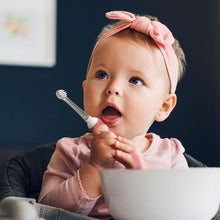 Charger l'image dans la galerie, Pack Éco Bébé Les Babygators Framboise : Brosse à dents sonique + étui kraft + brossettes de rechange