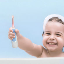 Charger l'image dans la galerie, Pack Mon Premier Rituel de Soin, Bleu ciel : Brosse à dents sonique bébé + Dentifrice bio sans nano