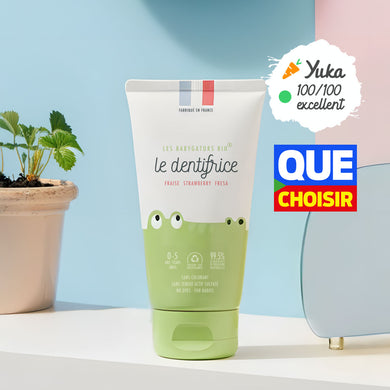 Dentifrice naturel pour bébé 0-5 ans sans nanoparticule