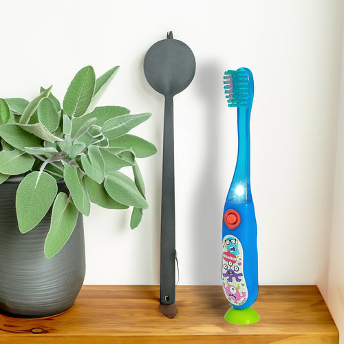 Brosse à dents lumineuse Bleu Cosmos avec minuteur intégré!