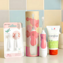 Charger l&#39;image dans la galerie, Pack Cadeau Soins Essentiels Bébé Framboise avec dentifrice bio sans nano!